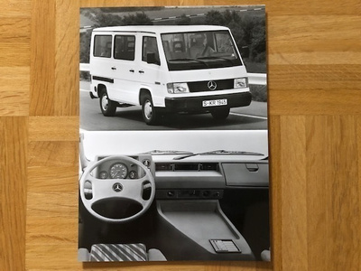 Lehdistökuva Mercedes-Benz 100 D pakettiauto