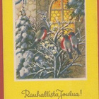 E Kojine Linnut oksalla , kirkonikkuna taustalla - pikkukuva 1