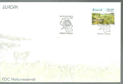 ÅLAND EPK FDC 5/1999: Eurooppamerkki