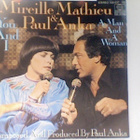 MIREILLE MATHIEU & PAUL ANKA::YOU & I / A MAN & A WOMAN:: 7" - pikkukuva 1