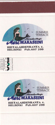 Helsinki, Meri Makasiini , MAX Match,  aski , aihio    b436