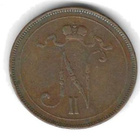 1897 10 PENNIÄ KOLIKKO KÄYTETTY - pikkukuva 2