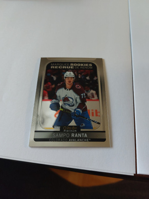 2021-22 O-Pee-Chee Platinum #224 Sampo Ranta RC