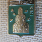 CCCP: vintage kaupunkipinssi -  Novoje Mesto - pikkukuva 1