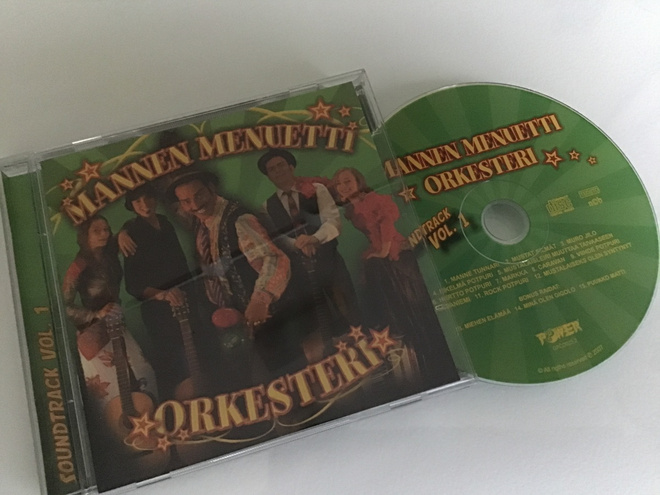 Mannen Menuetti Orkesteri . Soundtrack vol 1 CD