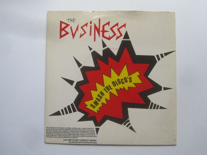 The Business: Smash The Disco´s  7" maxisingle  1982  Punk