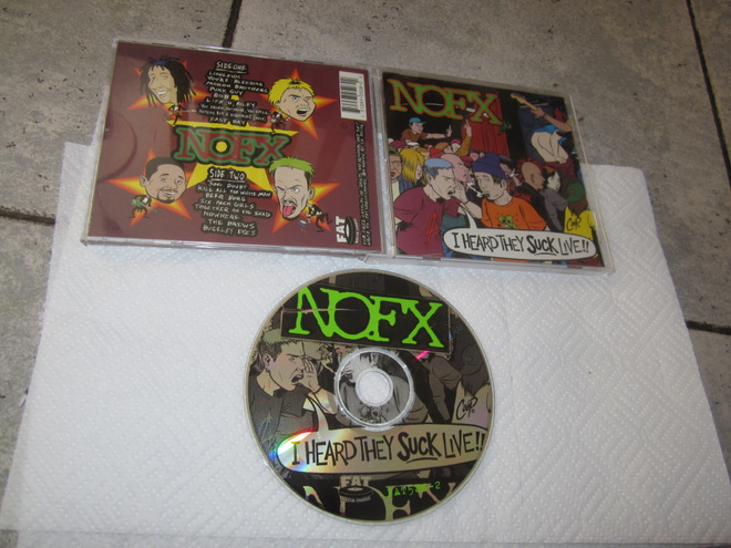 NOFX – I Heard They Suck Live!! ( punk cd v 1995 )
