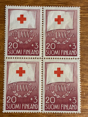 PR 1957 20MK+ 3MK NELIÖ**