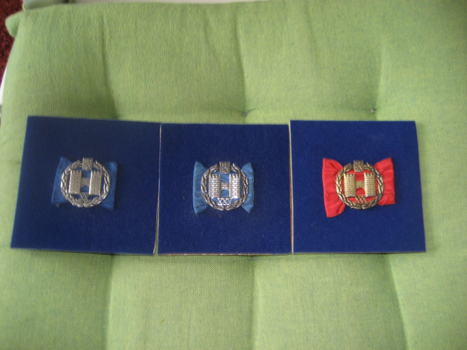 Kaupunkiliiton vuosimerkit 20 v--25 v.--30 v.