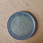 2 euron keräily kolikko Dante Alighieri - pikkukuva 1