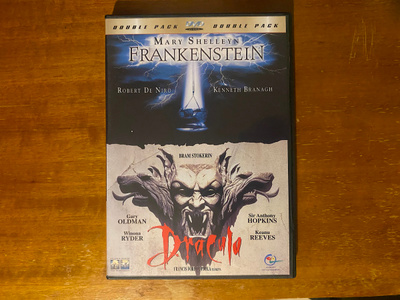Mary Shelleyn Frankenstein ja Dracula DVD