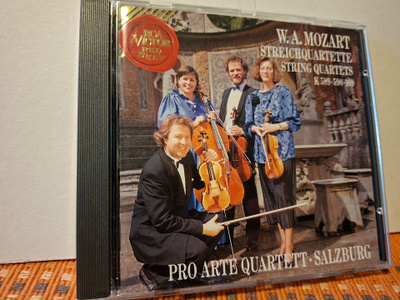 Mozart:String Quartets K 589/K 590/K169-Pro Arte Quartet CD