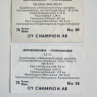Purkkakuvat Lentokonesarja 17343 Champion - pikkukuva 2