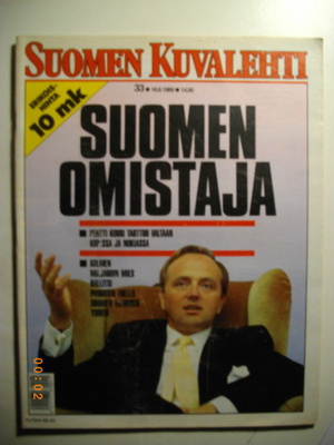 Suomen Kuvalehti Nro 33/1989 (29.12)