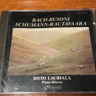 Risto Lauriala: Bach-Busoni / Schumann / Rautavaara SEALED - pikkukuva 1