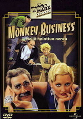 Monkey Business - Neljä nolattua neroa [DVD]