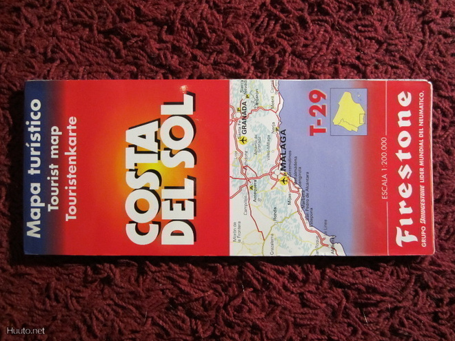 COSTA DEL SOL KARTTA