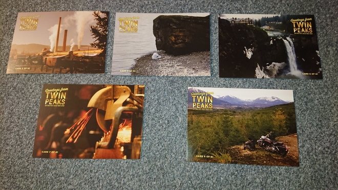 Twin Peaks keräilykortteja -setti 1
