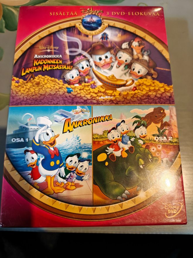 Ankronikka trilogia DVD uusi muoveissa