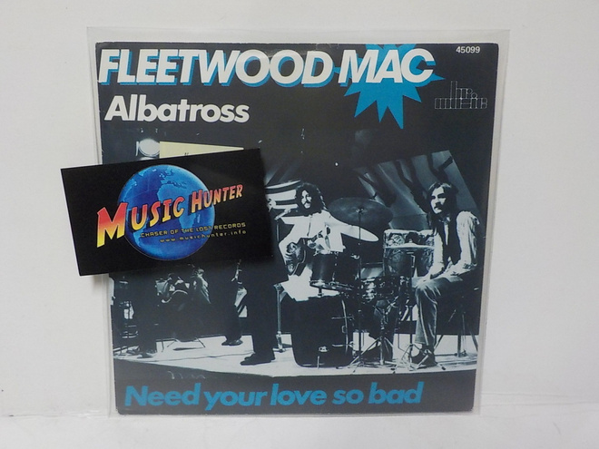 FLEETWOOD MAC - ALBATROSS -84 HOL PRESS M-/M- 7"