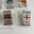 Jalkapallo MM-98 Coca-Cola maapinssit (6kpl) - pikkukuva 2
