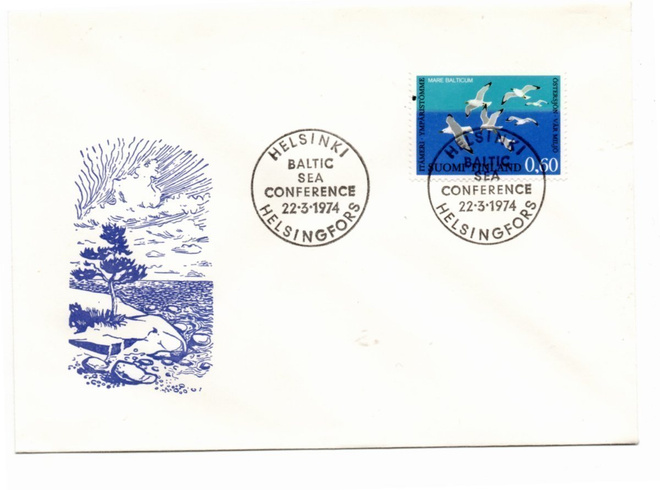 Helsinki:  Baltic Sea Conferense  (erikoisleima 22.3.1974)