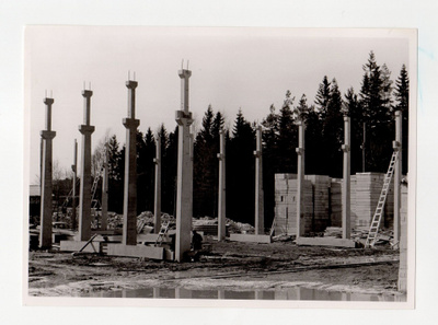 Vuosaari Helsinki Siporex rakennus 1961