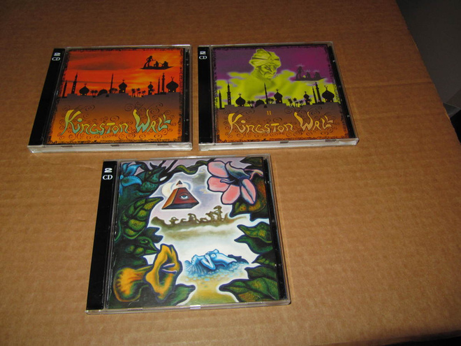 Kingston Wal 2-CD:t  I, II, III  UUDENVEROISET ! v.1998