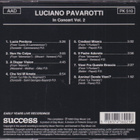 CD: Luciano Pavarotti in concert vol. 2 - pikkukuva 2