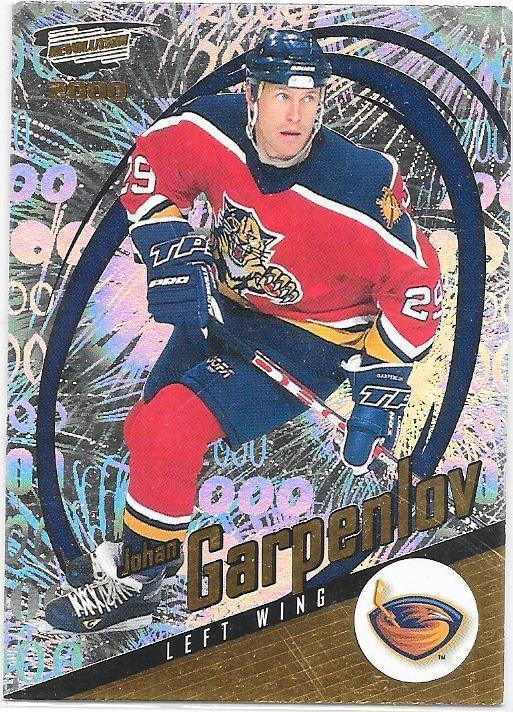 1999-00 Revolution #9 Johan Garpenlöv Florida Panthers