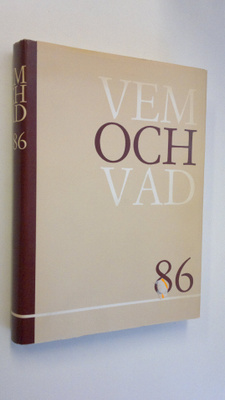 Vem och vad 1986 : biografisk handbok