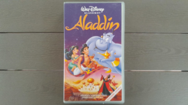 VHS: Aladdin (Walt Disney Klassikot 1992)