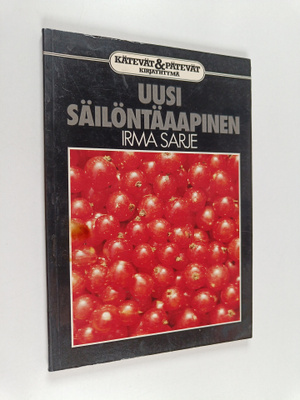 Irma Sarje : Uusi säilöntäaapinen