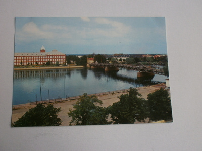 Pori, Kokemäenjoki, silta, väripk, ei p.