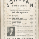1937 Sonora lauluvihko no. 5 - Talviohjelmistoa - pikkukuva 2
