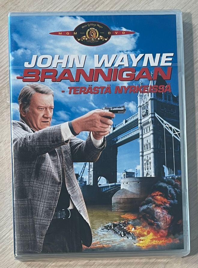 Brannigan - terästä nyrkeissä (1975) John Wayne (UUSI)