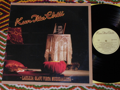 KUN ILTA EHTII - Lauluja Olavi Virta Musikaalista - LP 1989