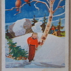 Jaakko Silius vanha joulukortti 22/10, v. 1943 ? - pikkukuva 2