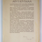 Arvi Kivimaa : Sydämen levottomuus - pikkukuva 2