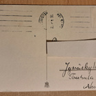 tyttö ja tiput, pääsiäisk, sign AH,,kulkenut 1950 - pikkukuva 2