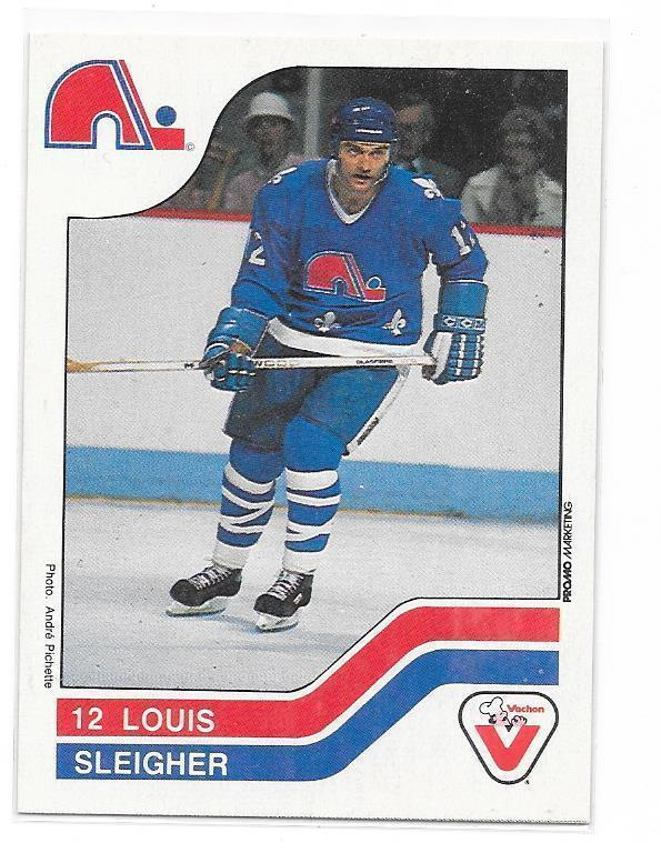 1983 Vachon #74 Louis Sleigher Quebec Nordiques