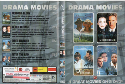 drama movies (28 541) k -FI- DVD nordic, 4 movies on 2 dv