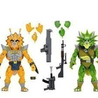 TURTLES ZARAX AND ZORK (72 381) cartoon, n.14cm, 2figure+lis - pikkukuva 2