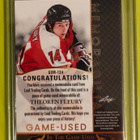 Theo Fleury 2024 Leaf In The Game Used - pikkukuva 2