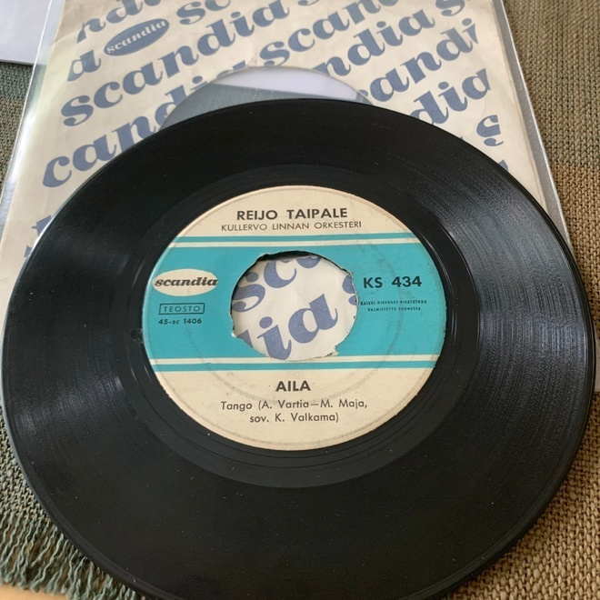 REIJO TAIPALE: Aila * Yön hetket * FIN 1962