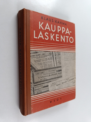 Klaus Kahma : Kauppalaskento : kauppaopistoja ja niiden y...