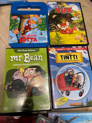 Lasten suosikit ja nostalgiset DVD t piirretyt 12 leffaa