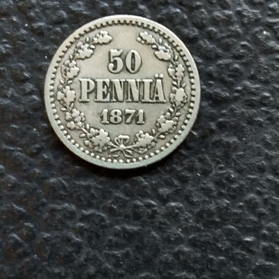 50 Penniä 1871