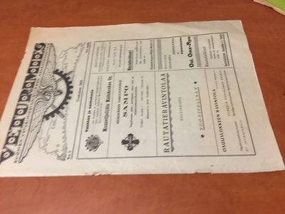 VETURIMIES LEHTI 5/1935