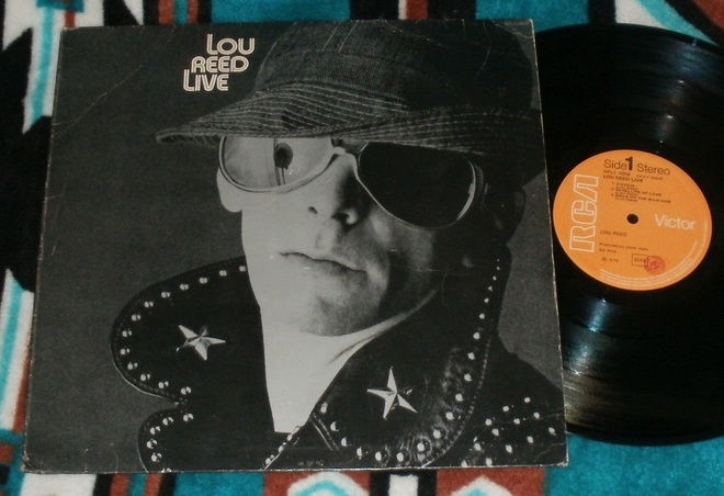 LOU REED ~ Live ~ LP - Pentti 'Whitey' Glan - Steve Hunter